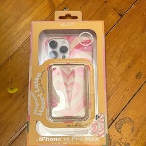 Vans Pink and White Heart iPhone 13 Pro Max Case